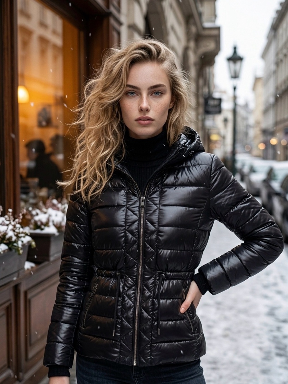 Kenneth Cole women’s puffer jacket